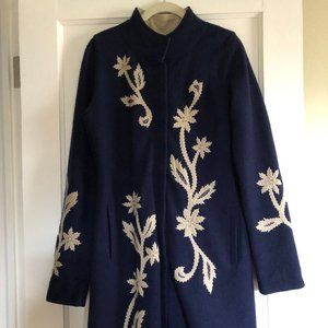 Anthropologie Sparrow Walking Trails Coat